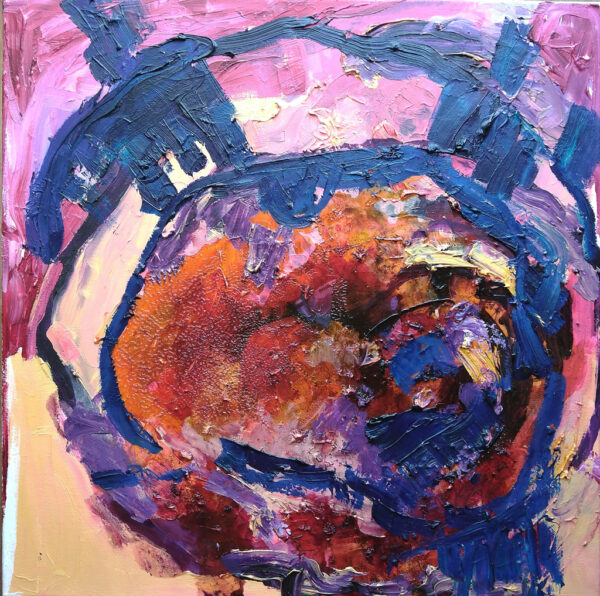 Inner Circle, Original Abstract Art, by Ana Rolaça Costa